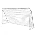 Venbytech for Portable 12 x 6' Soccer Goal Net Steel Post Frame Backyard Football Training Set