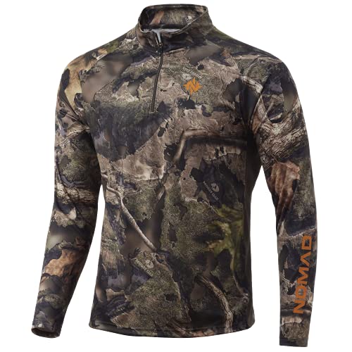 Nomad Camo 1/4 Zip Pursuit Mossy Oak Droptine / XXXL