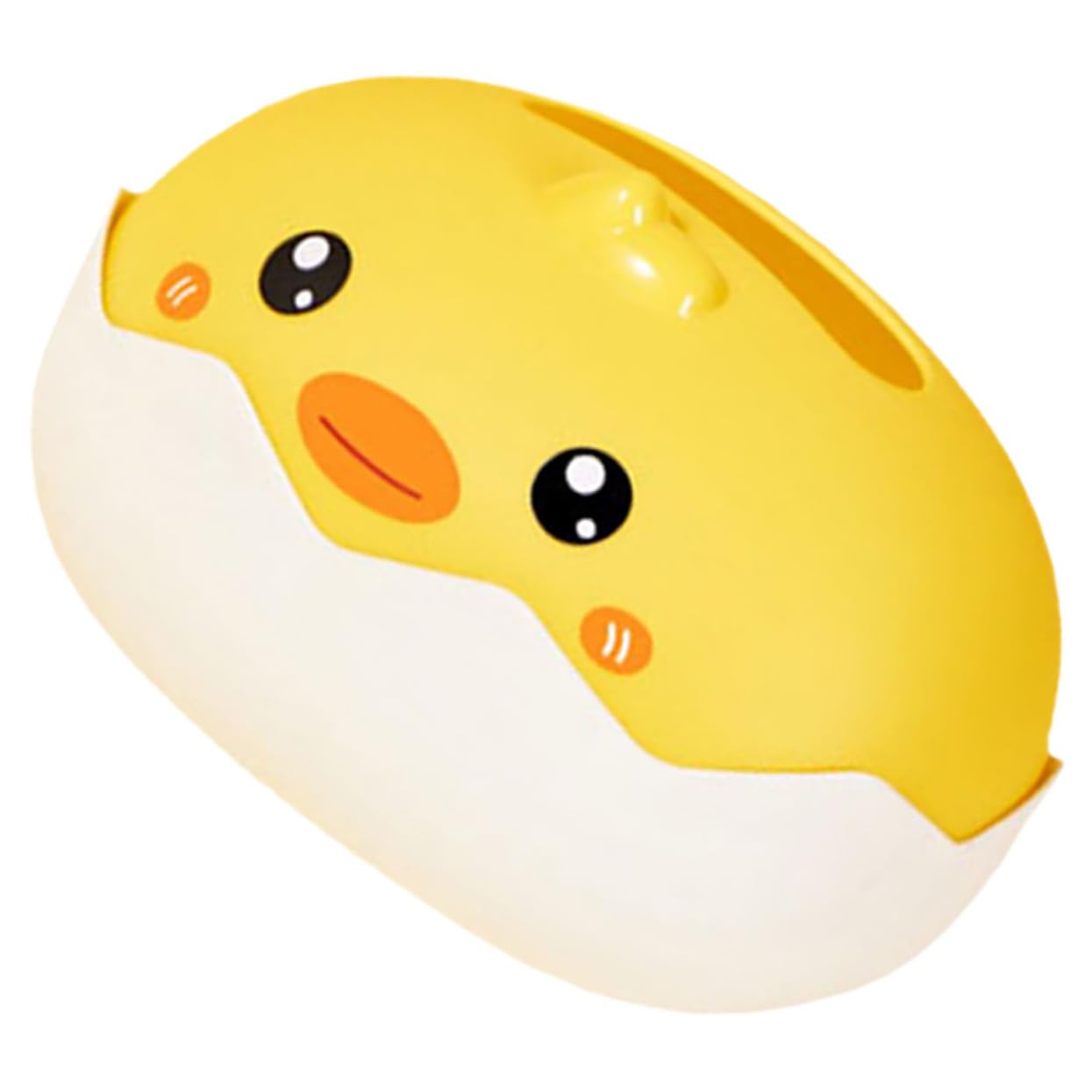 LIFKICH Cute Guest Room Tissue Cover Small Yellow Duck Tissue Box for Kitchen and Dining Table