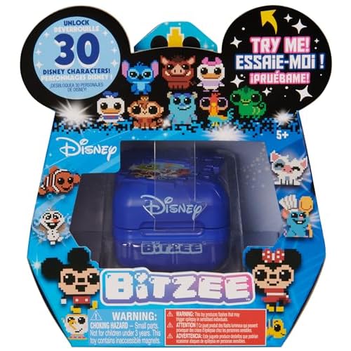 BIZTEE - Mascota Virtual con 30 Personajes DE Disney - Mascota Digital Que Reacciona al Tacto, con Interacciones y Sonidos - 6070083 - Regalo Niño 5 Años + - Juguetes Niños 5 Años +