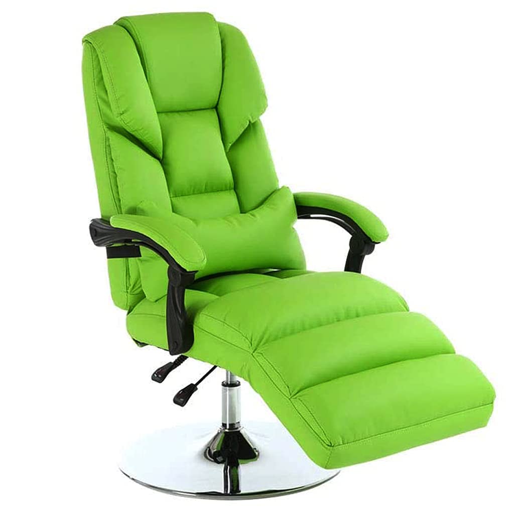 INTBUYING Beauty Salon Chair 360 Degree Rotating Air Pressure Facial Bed Spa Table Salon Chair for Beauty Home Office Chair Bear Weight 275lb (Green)