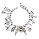 Charm Bracelets Harry Potter Themed Friendship Bracelet, 8-Inch Adjustable, Birthday Christmas Gift For Teens Girls