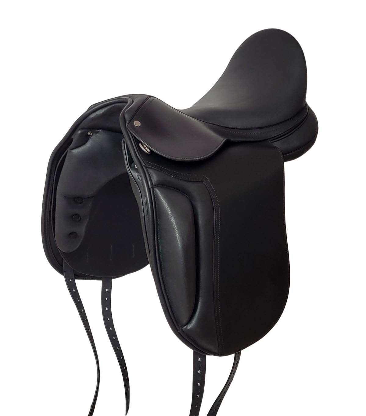 A&M Reitsport Selle de dressage Wembley cuir tête interchangeable 18,5"