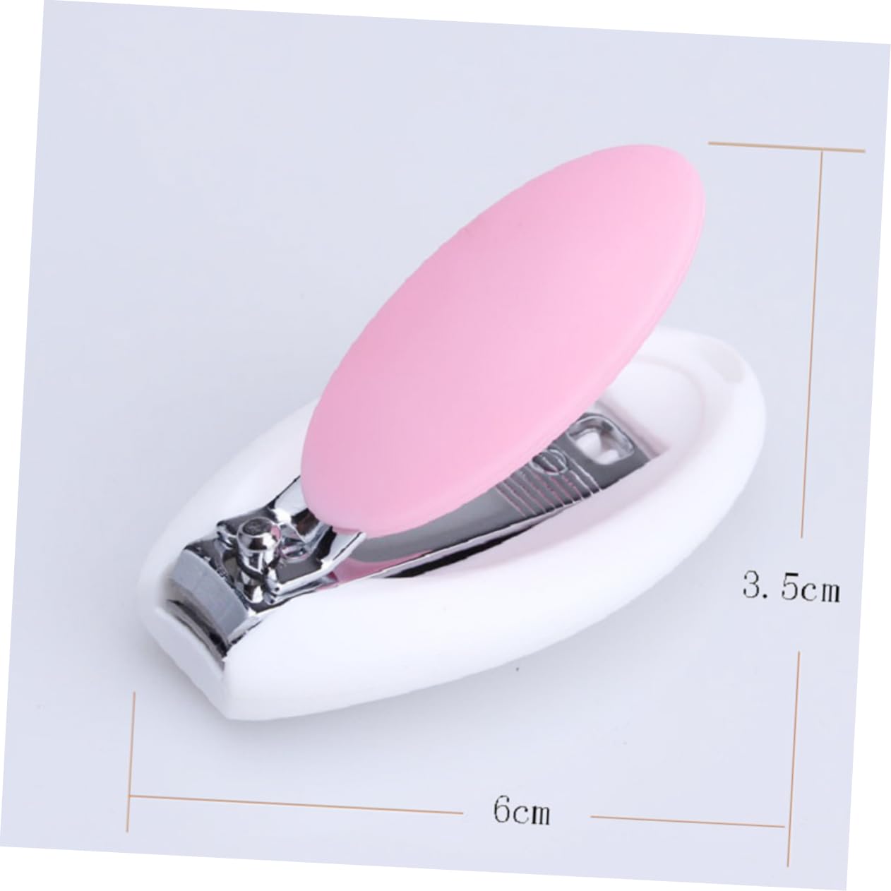 Toddmomy Baby Nail Clippers 5pc Carton Egg Shape Nail Cutters Trimmer for Newborns and Boys and Girls Easy to Use Random