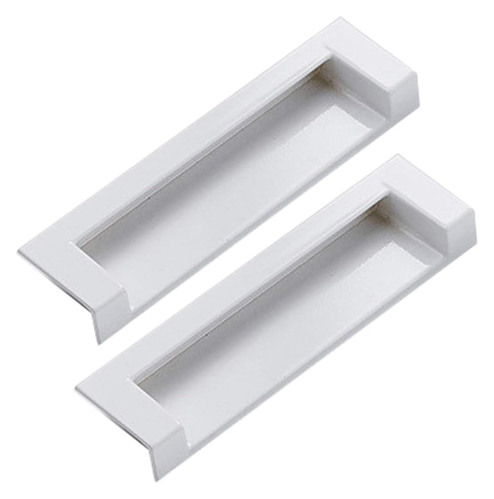 Lqzaxsrdr Wit Concealed Drawer Handles, Recessed Handle Cabinet Pull Concealed Sliding Door Multicolor 96Mm 128Mm(,Hole Distance 96Mm)