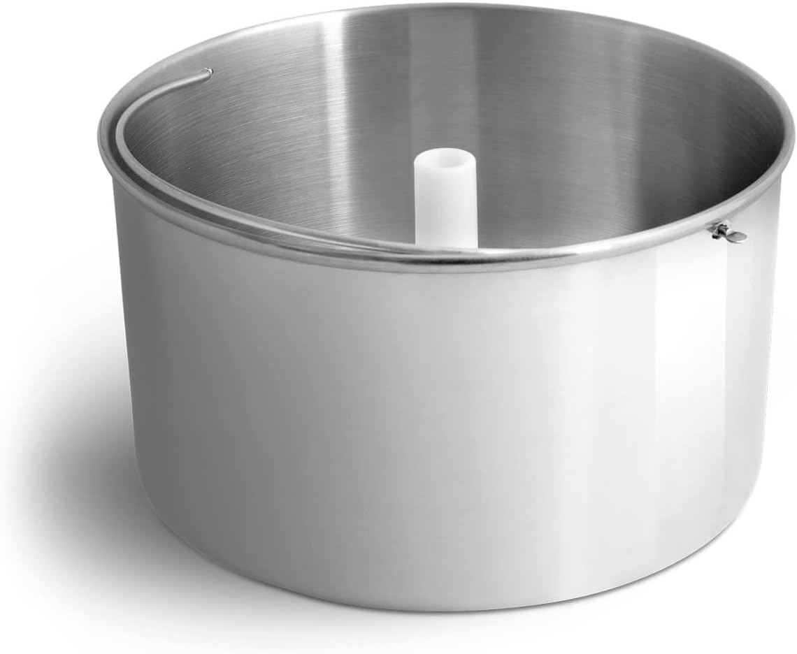 SPRINGLANE Contenitore per gelato in acciaio inox per gelatiera, contenitore aggiuntivo per Erika