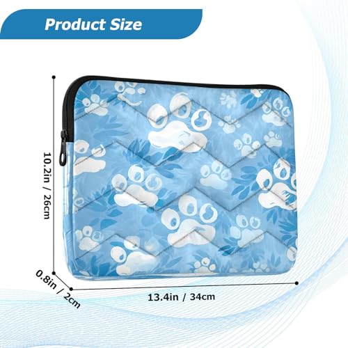 Funda para portátil 13-14 pulgadas impermeable azul con diseño miniatura 3
