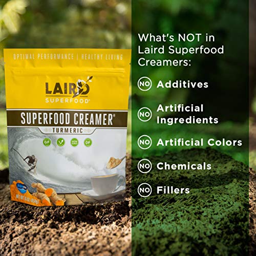 image for Laird Superfood Non-Dairy Original Superfood Turmeric Coconut Powder C