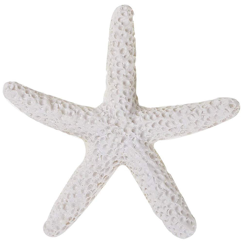 15 Stelle Marine Finte In Resina Bianco Crema – 5,8 Cm – Decorazioni Per Matrimoni, Casa, Acquario E Craft Fai-da-te - 3