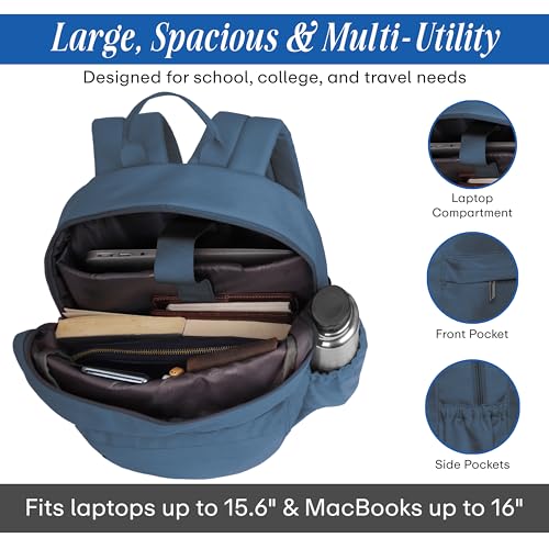 Image of Protecta Spectrum Backpack with 15.6 Inch Laptop Compartment for Men & Women Ideal for Office & College