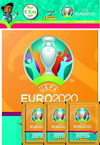 Preisvergleich Produktbild Panini EURO 2020 Starter Pack Hardcover Album plus 3 Tüten