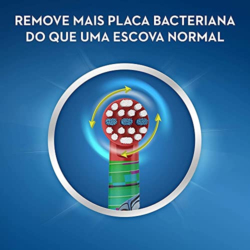 Oral-B Refil Para Escova Elétrica Disney Pixar Carros 2 Unidades