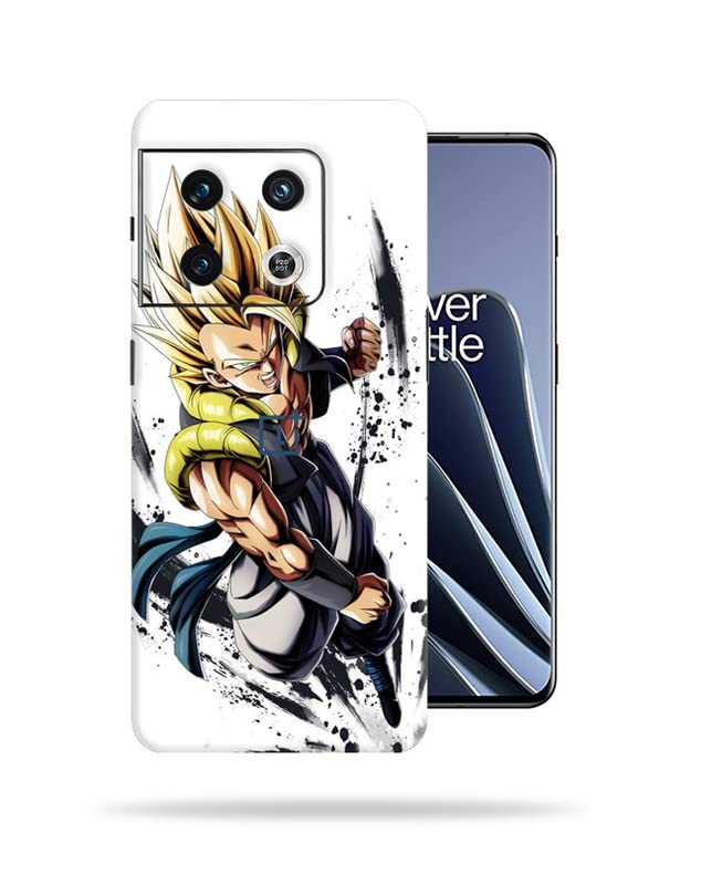 Image of Gogeta Skin Back Protector Film Ultra Thin Scratch Resistant Vinyl (Not Case and Cover) for OnePlus 10 Pro 5G