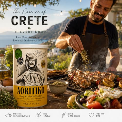 Miel de montaña pura Aoritiko 400 g miniatura 3