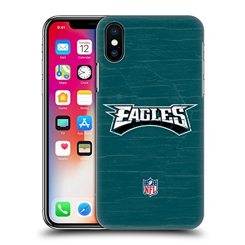 Funda Philadelphia Eagles iPhone X logotipo efecto desgastado vintage