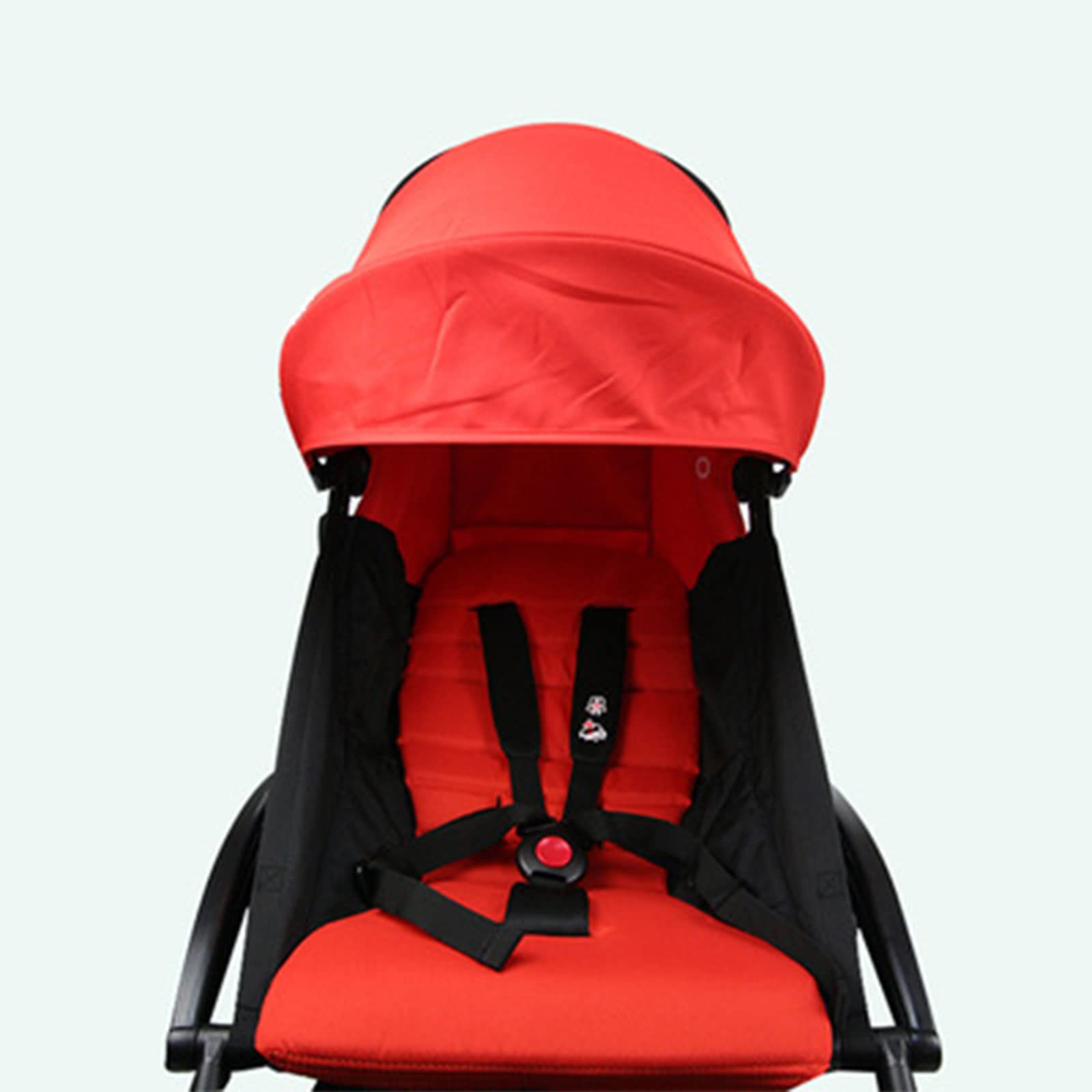 Auvent pour poussette, insert de siège, coussin de siège de poussette, protection solaire pour poussette, accessoires interchangeables, double protection solaire
