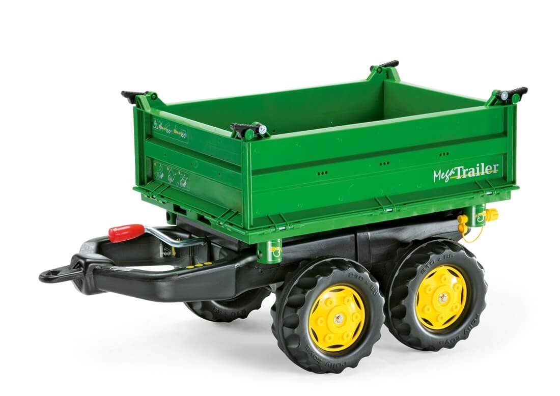 Rimorchio trattore Rolly Toys 122004 Mega John Deere verde [122004]
