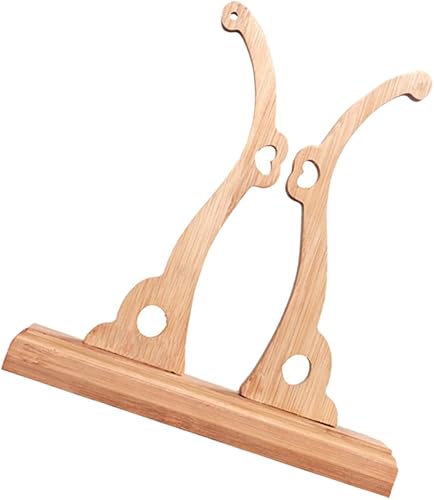 Soporte de ventilador redondo vintage, soporte de ventilador rústico, soporte de ventilador de madera, soporte de ventilador de bambú, marco de