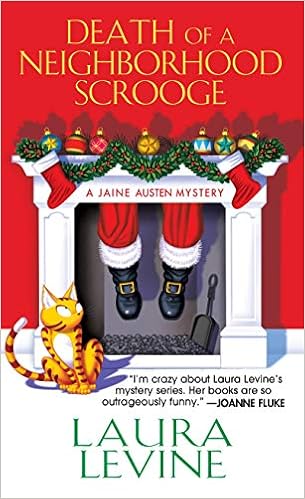 Death of a Neighborhood Scrooge (A Jaine Austen Mystery) book cover