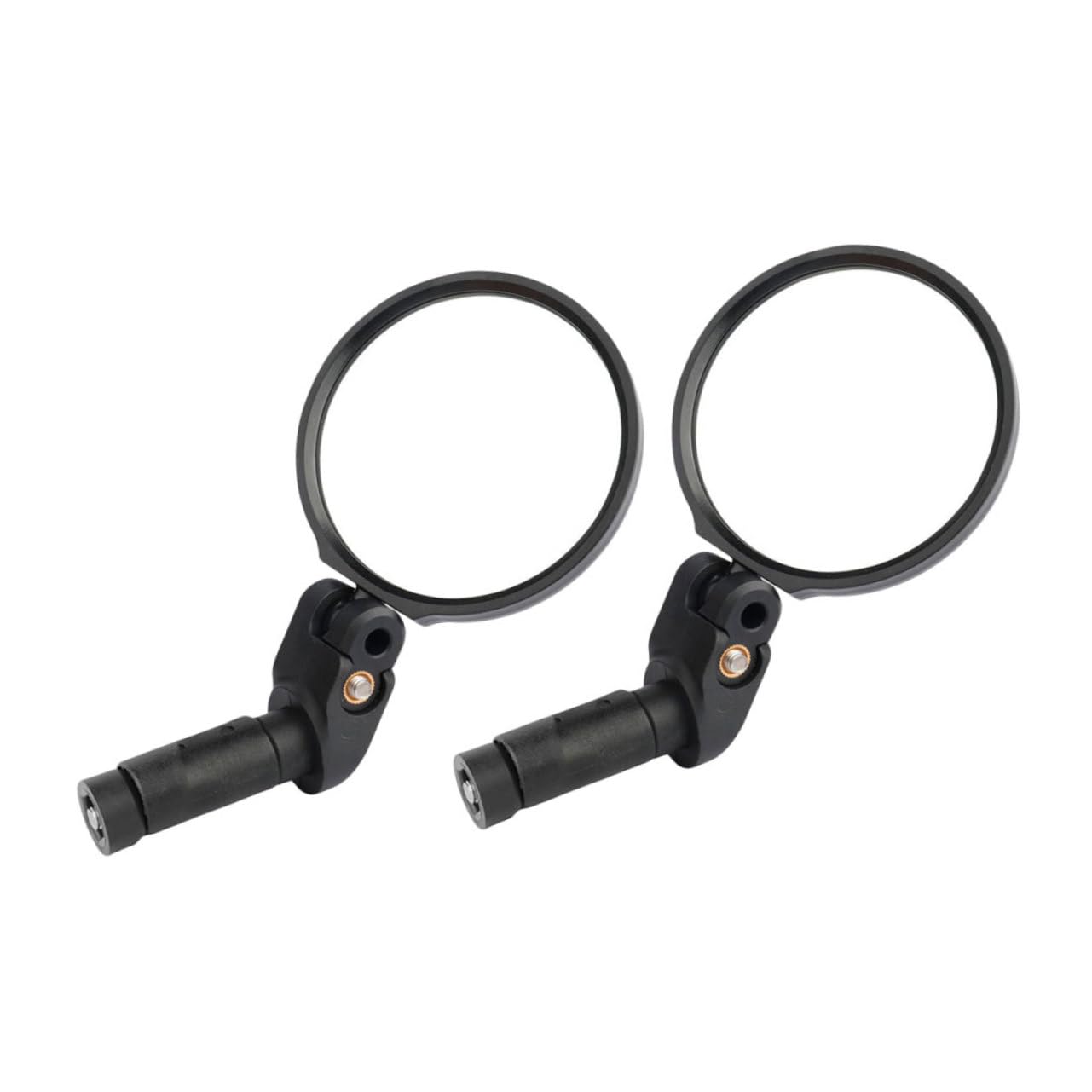 ifundom 2pezzi Specchietto Retrovisore per Bicicletta Catarifrangente per Manubrio Compatibile con Mountain Bike, Bici da Strada e Pieghevoli