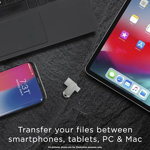 Integral 32GB 360-Dual USB 3.0 Type C & Type A Flash Drive with Solid Metal Casing, Fast Transfer Speeds and Simply Plug & Play (Pack of 2) - Image 6