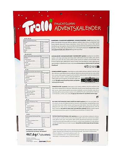 Trolli Adventskalender, 1er Pack (1 x 465g)