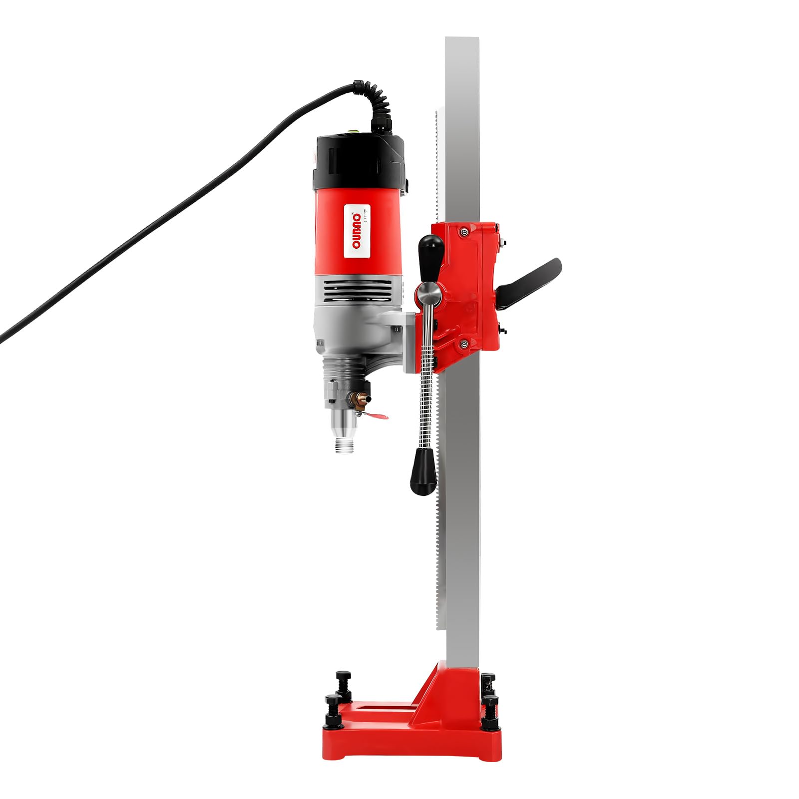 M22 Nass Kernbohrgerät Kernbohrmaschine bis 165mm Masonry Bohrkrone mit Bohrständer für Diamantbohrkronen, Kernbohrer, Kernbohrmaschine, Bohrmaschine 2300W