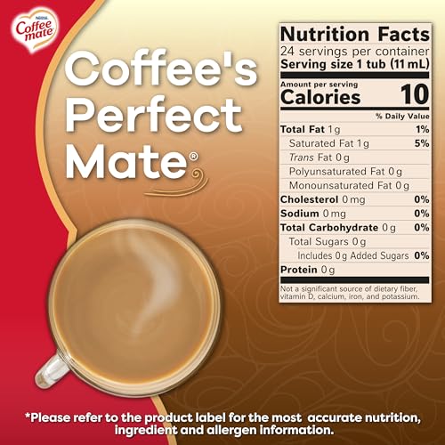 Nestlé Coffee-Mate Original Flüssige Kaffeesahne (24x11ml) US-Import!