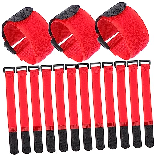Holibanna 20 piezas Cinta para atar cables y organizar bajo el escritorio para gestión de cables miniatura 1