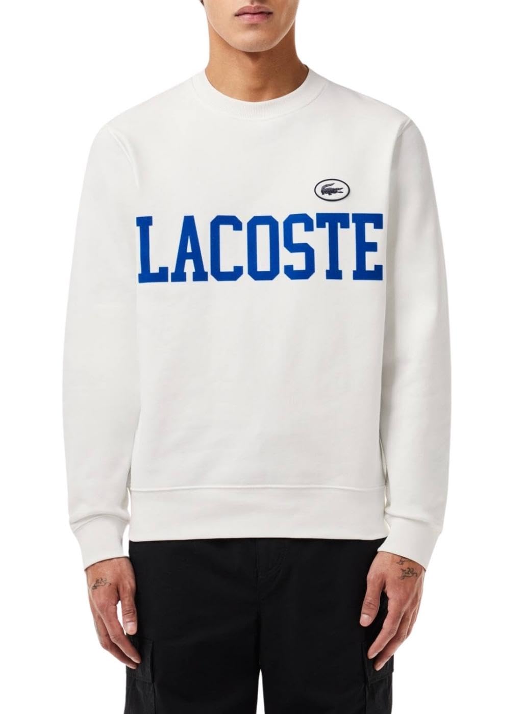 Lacoste Felpa da uomo in pile
