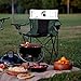 Logo Brands NCAA Michigan State Spartans Elite Portable Chair - Premium Outdoor Chair with Cup Holder, Powder-Coated Steel Frame, Lightweight and Portable for Tailgating,and Sporting Events