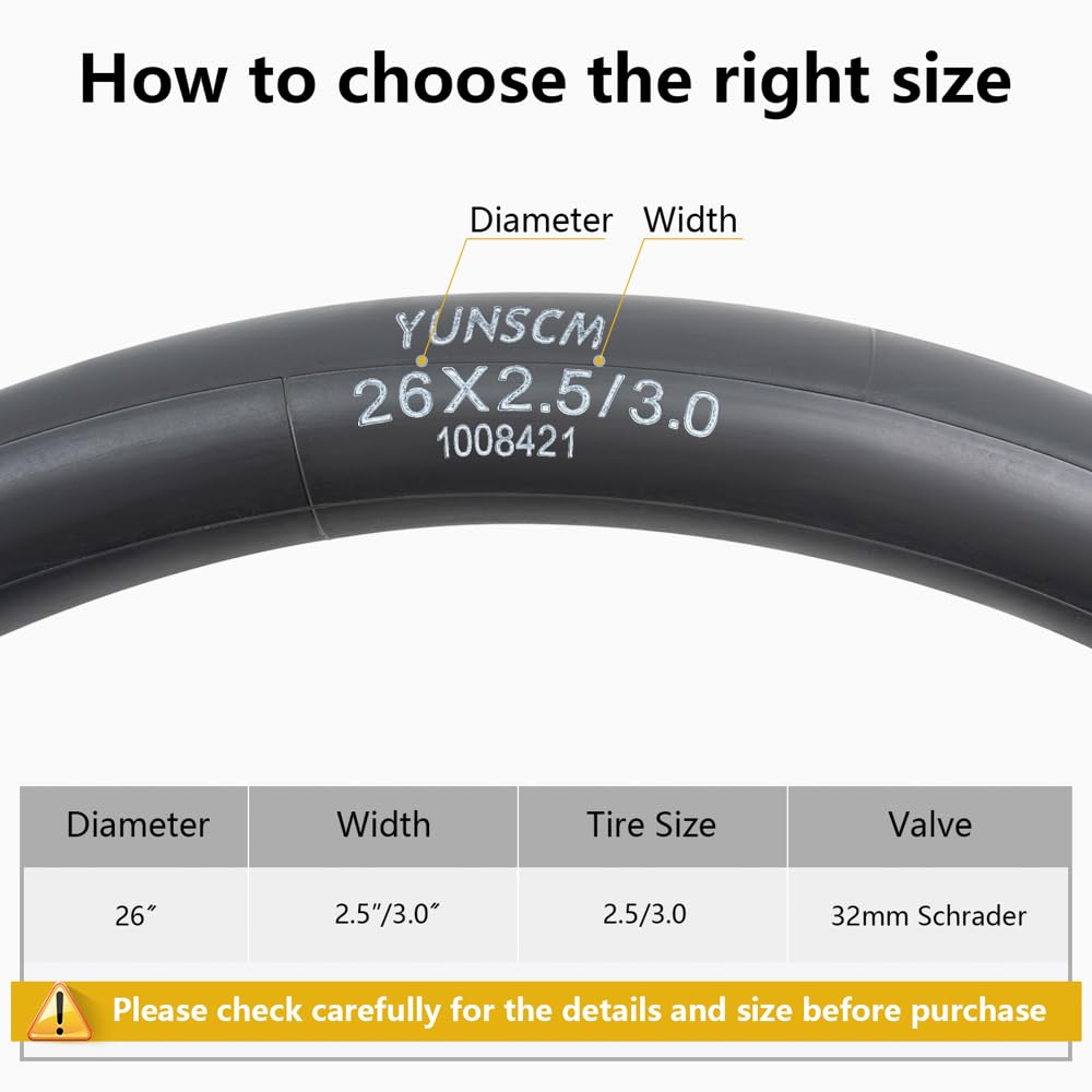 Quality Inner Tube Tire 26x1.75/2.125 Inch Presta-Schrader - Foto 6
