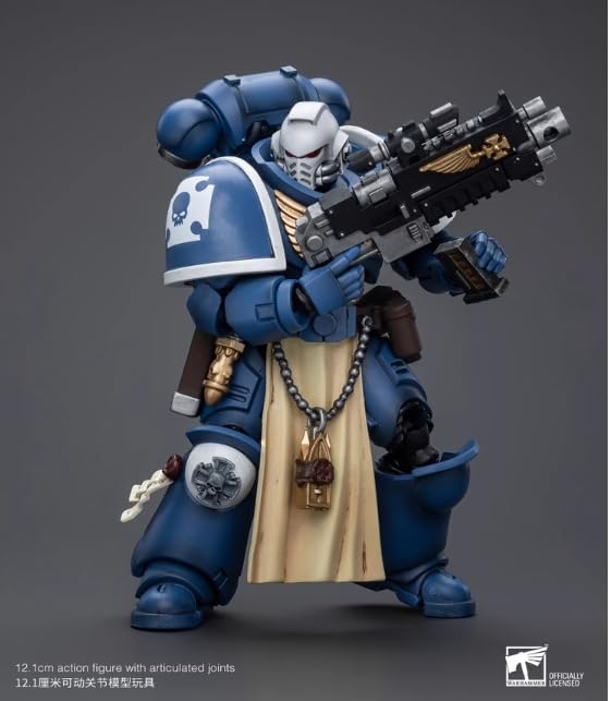 Amazon | JOYTOY 暗源 1/18 戦锤40K 極限戦士 ライフル銃を装備