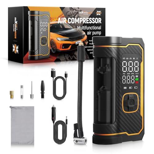 47% off - maXpeedingrods Tire Inflator Portable Air Compressor 150PSI 12V DC 4X Faster Inflation, 18500RPM...