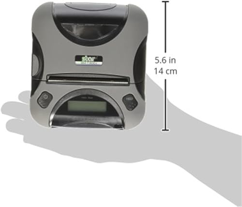 Miniatura 2 de Star Micronics, SM-T300I-DB50, Impresora de Recibos Portátil Duradera, 3", Bluetooth/Serial para iOS/Android/Windows, Barra de Lágrima, Fuente de