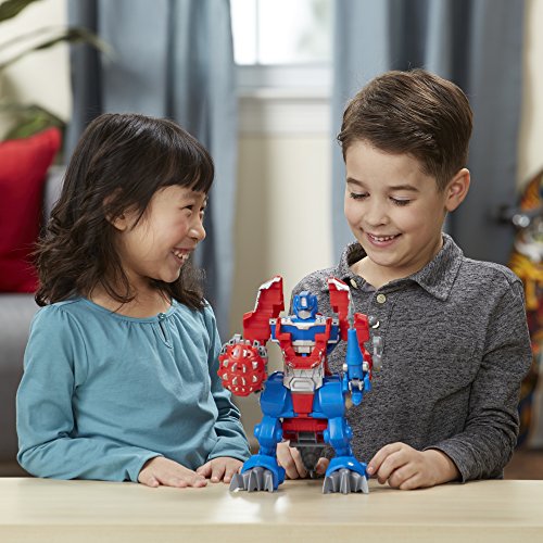 Playskool Heroes Transformers Rescue Bots Knight Watch Optimus Prime