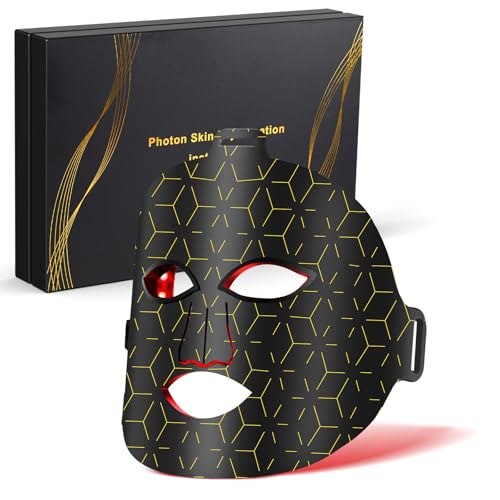 Red Light Therapy for Face, 2025 Upgraded 8 Modes Portable Led Fa...