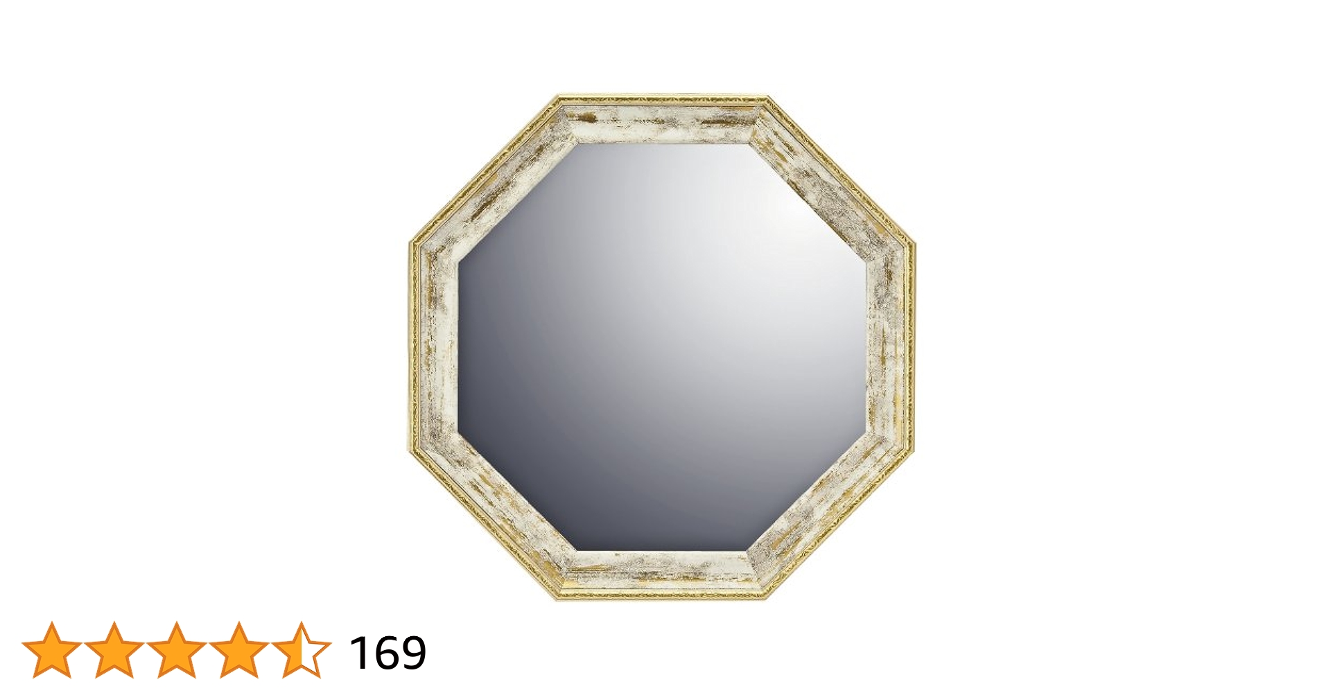 Amazon.co.jp: ユーパワー MIRROR ヴィンテージ八角ミラー M