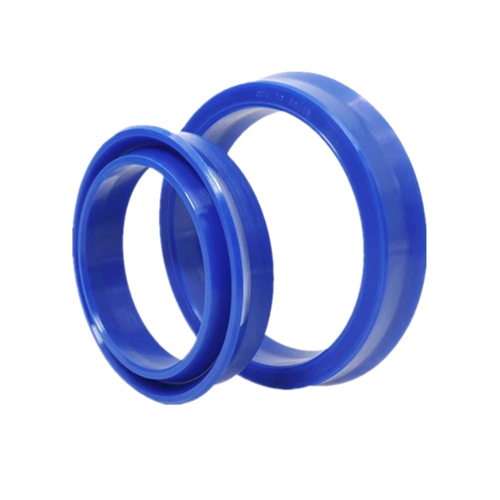 12 szt. Uszczelka olejowa cylindra hydraulicznego YXD/ODU z dwoma pierścieniami wargowymi, poliuretanowa, uszczelką tłoczyska i wału(35x27x10mm)