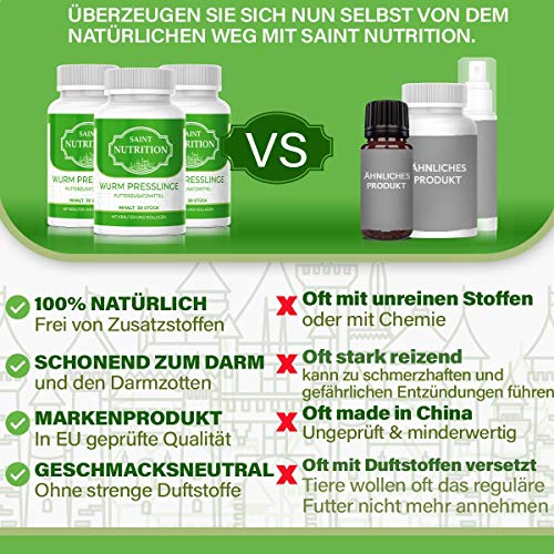Wurmkur für Pferde – Saint Nutrition Entwurmungs Presslinge