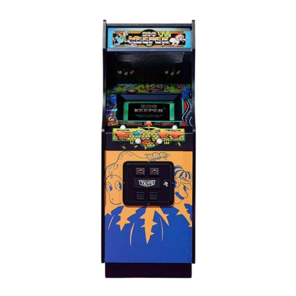 Amazon.com: Numskull Quarter Arcades Zoo Keeper 1/4 Scale Mini