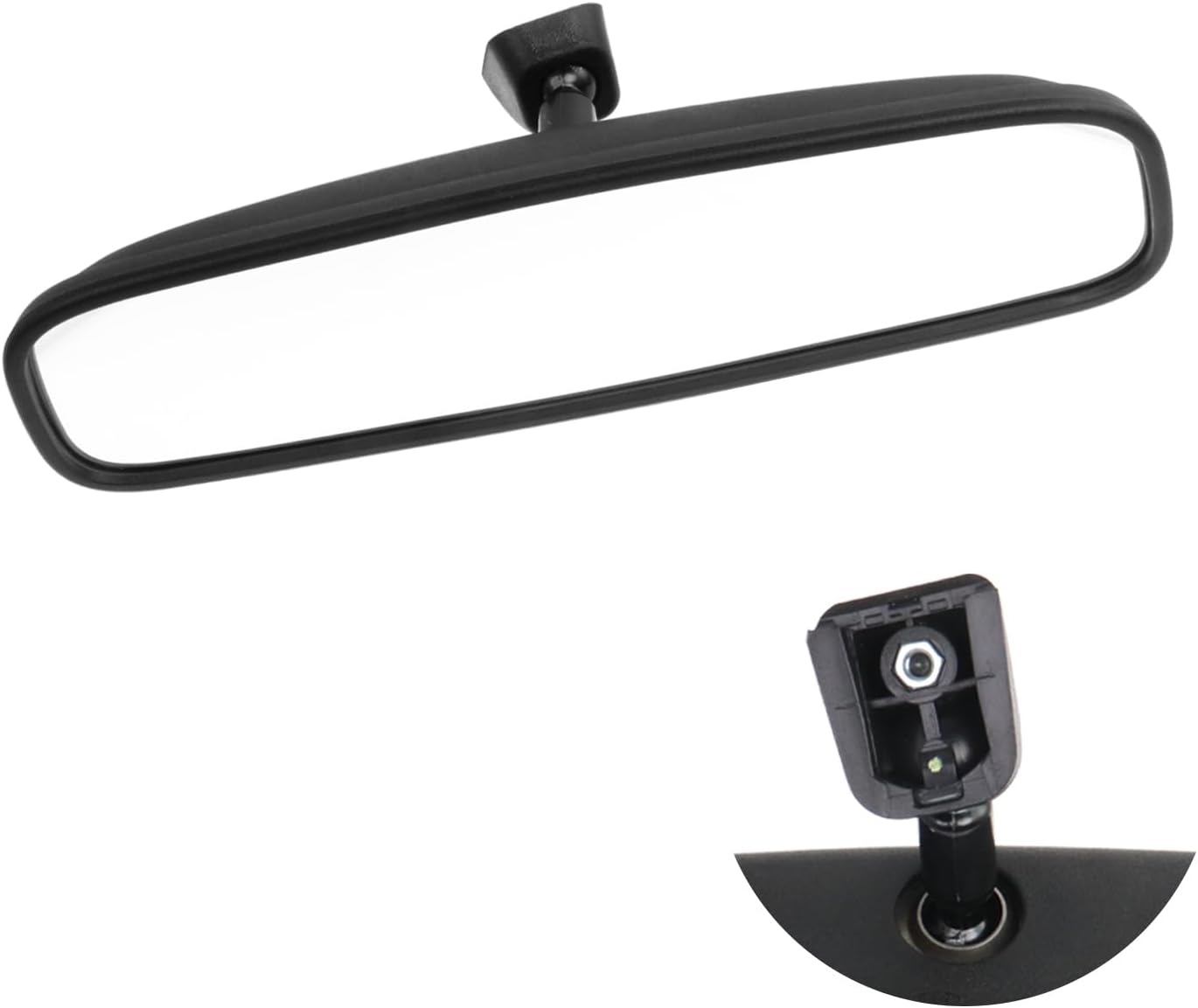 Interior Rear View Mirror Compatible With Hyundai 11-23 Elantra,Sonata,Santa Fe,Tucson,Veloster,Kia 10-23 Forte,Optima,Forte5,Rio,K5,Sedona,Sportage Sorento,Soul,Day/Night Mirror 851013X100