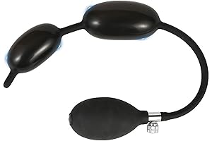 Double Ball Inflatable Penis Plug Dilator