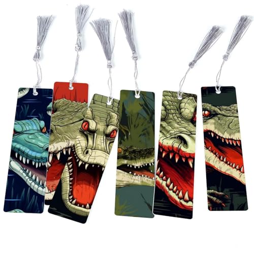 Marque-page crocodile : le coffret de 6 pièces à offrir aux grands amateurs de livres