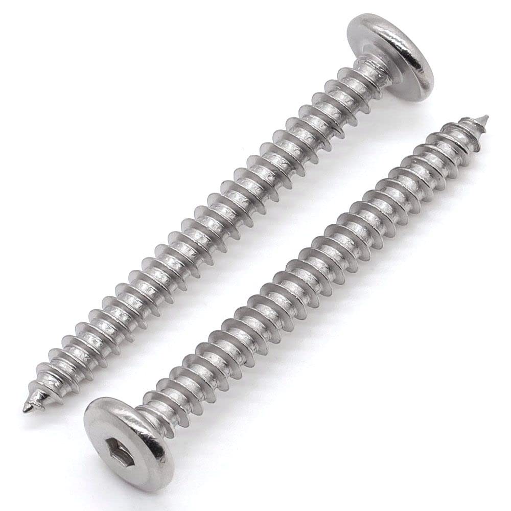 Viti A Testa Piatta In Acciaio Inox 18-8 - Filetto 4-40 (TPI 40) - Scegli Lunghezza E Quantità - Foto 2
