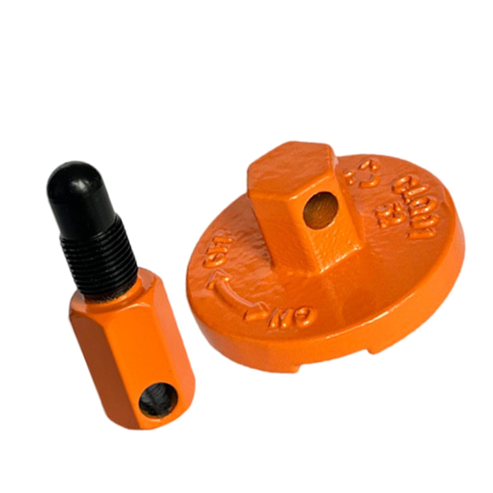 Iron Chainsaw Clutches Flywheel Puller Tool with Ergonomic Grip for Efficient Gardening Equipment Repair 502541603 Iron Chainsaw Maintenance Tool