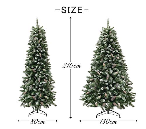 Amazon.co.jp: クリスマスツリー 北欧ドイツトウヒツリー (ワイド