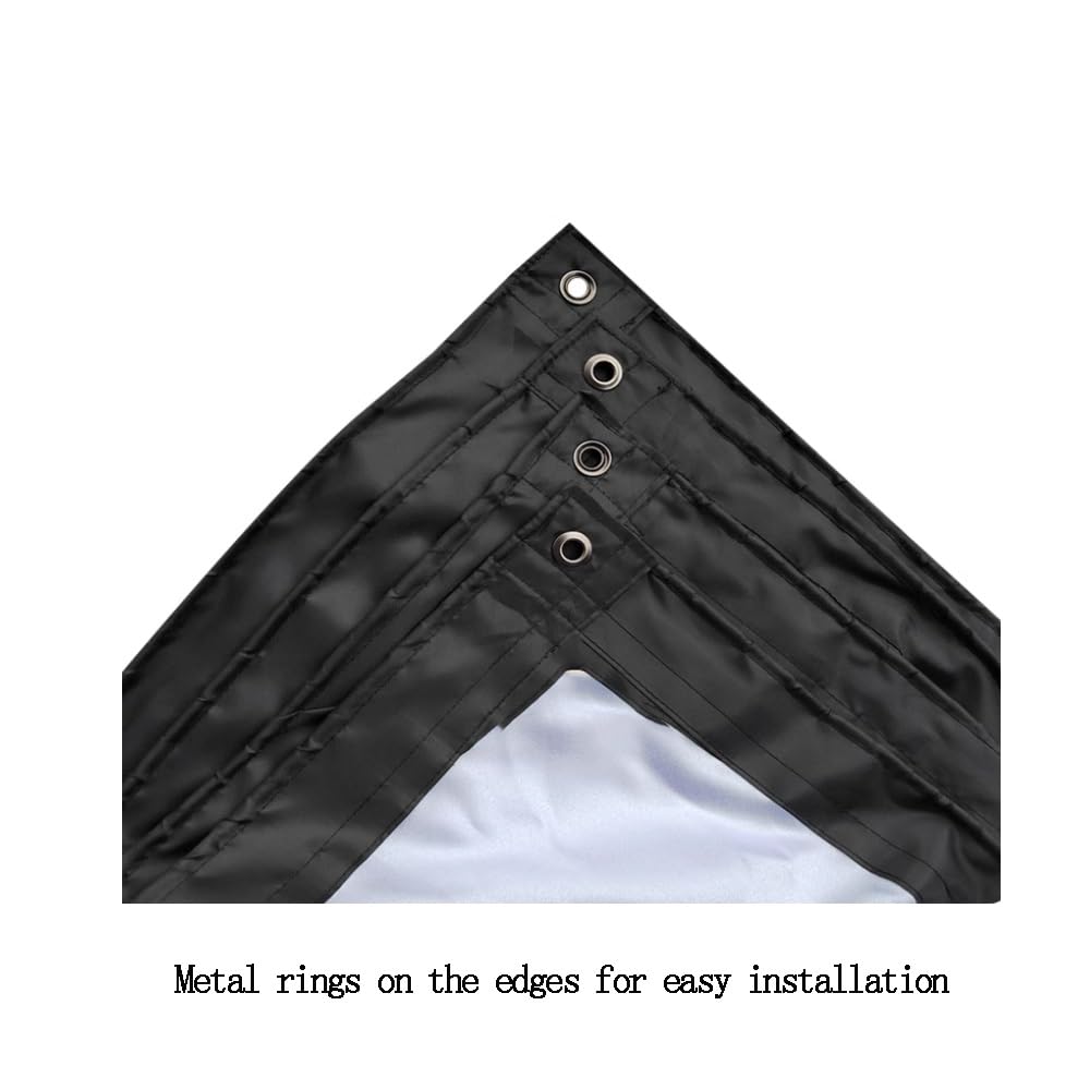 Écran de projection pliable de 60", 72", 83", 83", 100", 120", 120", 150", 150", écran de projection HD portable pour cinéma à domicile, bureau (4:9,4 cm)