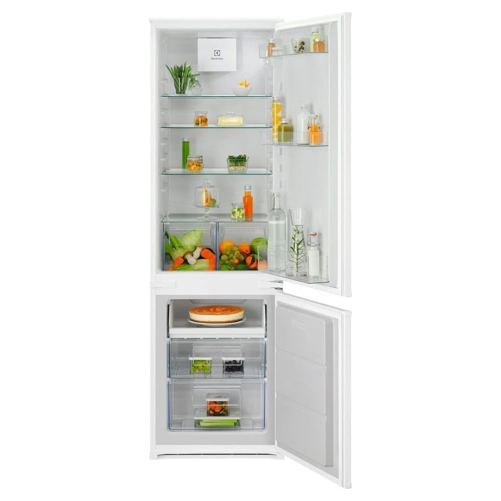 Electrolux KNA6DE18S - Frigorifero Combinato da Incasso 269 Litri Classe Energetica E Statico Low Frost Bianco