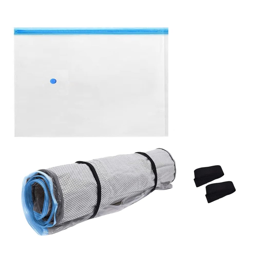 Hndhbfgrt Foam Mattress Vacuum Bag with Zipper Mattress Storage Bag Straps Included Mattress Storage Compression Bags for Moving